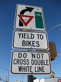 Bike Sign Tucson